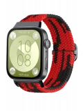 Newface Huawei Fit 4 Star Kordon - Kırmızı-Siyah