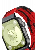 Newface Huawei Fit 4 Star Kordon - Kırmızı-Siyah