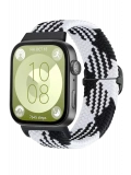 Newface Huawei Fit 4 Star Kordon - Siyah-Beyaz