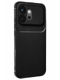 Newface Huawei Honor 600 Auto Focus Karbon Kapak - Siyah