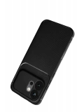 Newface Huawei Honor 600 Auto Focus Karbon Kapak - Siyah