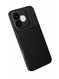 Newface Huawei Honor 600 Lite Auto Focus Karbon Kapak - Siyah