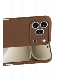 Newface Huawei Honor 600 Pro First Silikon - Kahverengi