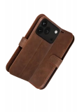 Newface Huawei Honor 600 Pro Trend S Plus Kapaklı Kılıf - Taba