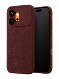 Newface Huawei Honor 600 Thermax Silikon Kılıf - Bordo