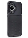 Newface Huawei Nova 12S Kılıf Auto Focus Karbon Kapak - Siyah