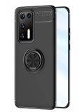 Newface Huawei P40 Kılıf Range Yüzüklü Silikon - Siyah