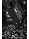 Newface Huawei P40 Kılıf Range Yüzüklü Silikon - Siyah