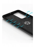 Newface Huawei P40 Kılıf Range Yüzüklü Silikon - Siyah