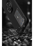 Newface Huawei P40 Pro Kılıf Range Yüzüklü Silikon - Siyah