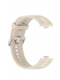Newface Huawei Watch Fit 3 Klasik Kordon - Krem