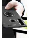 Newface Huawei Y6P Kılıf Range Yüzüklü Silikon - Mavi