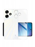 Newface İnfinix Hot 30i Kılıf Lüx Şeffaf Silikon