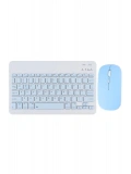 Newface KYB71 Kablosuz Türkçe Q Klavye Mouse Set - Açık Mavi