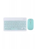 Newface KYB71 Kablosuz Türkçe Q Klavye Mouse Set - Açık Yeşil