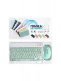 Newface KYB71 Kablosuz Türkçe Q Klavye Mouse Set - Pembe