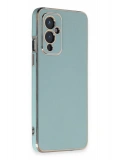 Newface One Plus 9 Kılıf Volet Silikon - Açık Yeşil