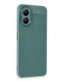 Newface Oppo A38 Kılıf Auto Focus Kapak - Koyu Yeşil