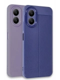 Newface Oppo A38 Kılıf Auto Focus Kapak - Lacivert
