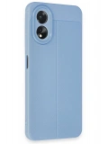 Newface Oppo A38 Kılıf Auto Focus Kapak - Mavi