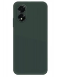 Newface Oppo A38 Kılıf First Silikon - Koyu Yeşil