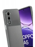 Newface Oppo A5 4G Auto Focus Karbon Kapak - Gri