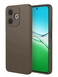 Newface Oppo A5 Pro 4G First Silikon - Kahverengi