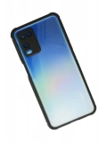 Newface Oppo A54 4G Kılıf Miami Şeffaf Silikon - Siyah