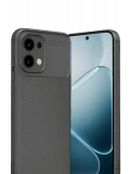 Newface Oppo A6 Pro 4G Auto Focus Karbon Kapak - Gri