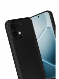 Newface Oppo A6 Pro 4G Auto Focus Karbon Kapak - Siyah