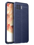 Newface Oppo A73 Kılıf Auto Focus Kapak - Lacivert