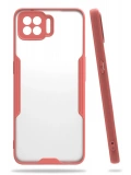 Newface Oppo A73 Kılıf Platin Silikon - Pembe