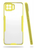 Newface Oppo A73 Kılıf Platin Silikon - Sarı