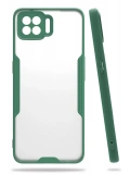 Newface Oppo A73 Kılıf Platin Silikon - Yeşil