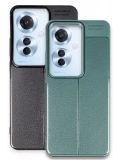 Newface Oppo Reno 11F Kılıf Auto Focus Kapak - Siyah