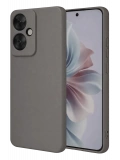 Newface Oppo Reno 11F Kılıf First Silikon - Gri