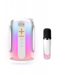 Newface Pluse 8 RGB Kablosuz Hoparlör - Beyaz