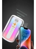Newface Pluse 8 RGB Kablosuz Hoparlör - Beyaz