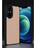 Newface Realme 12 Lite Kılıf Aras Deri Kapak - Pudra