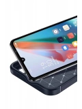 Newface Realme 12 Lite Kılıf Auto Focus Karbon Kapak - Lacivert