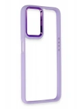 Newface Realme 9i 4G Kılıf Dora Kapak - Lila