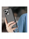 Newface Realme C53 Kılıf Elegant Kapak - Siyah