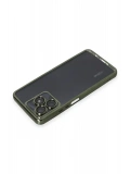 Newface Realme C53 Kılıf Razer Lensli Silikon - Yeşil