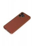Newface Realme C53 Kılıf Volet Silikon - Kırmızı