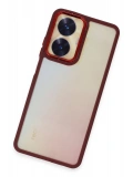 Newface Realme C55 Kılıf Dora Kapak - Kırmızı