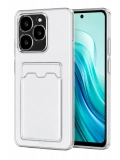 Newface Realme C61 Kılıf Kart Şeffaf Silikon - Şeffaf