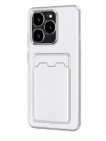 Newface Realme C61 Kılıf Kart Şeffaf Silikon - Şeffaf