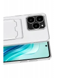 Newface Realme C61 Kılıf Kart Şeffaf Silikon - Şeffaf