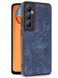 Newface Realme C65 Kılıf Aras Deri Kapak - Lacivert