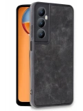 Newface Realme C65 Kılıf Aras Deri Kapak - Siyah